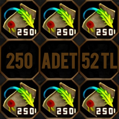  250 KUTSAMA KAĞIDI 52 TL